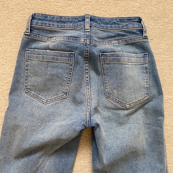 Free People CRVY High-Rise Vintage Straight Jeans - Picture 5 of 10